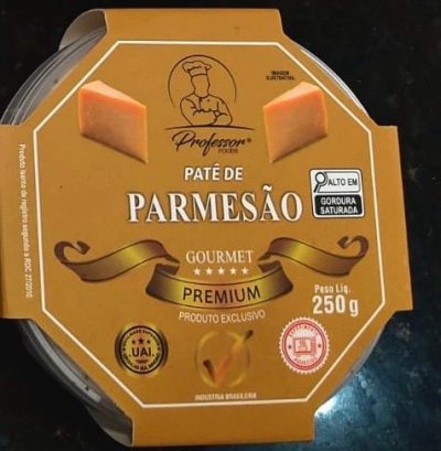 Patê de parmesão
