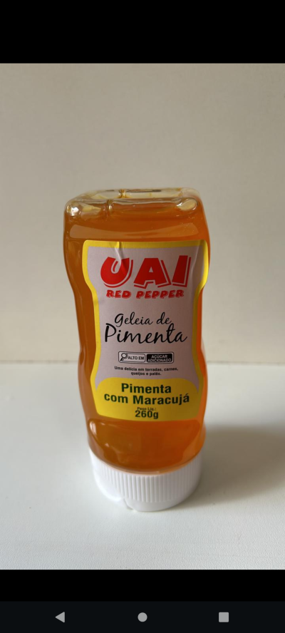 Geleia de pimenta com maracujá