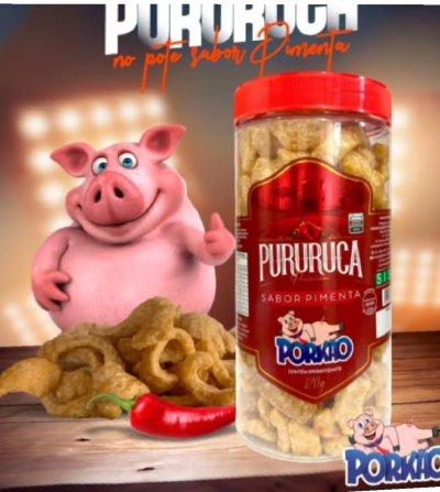 Torresmo pururuca pimenta